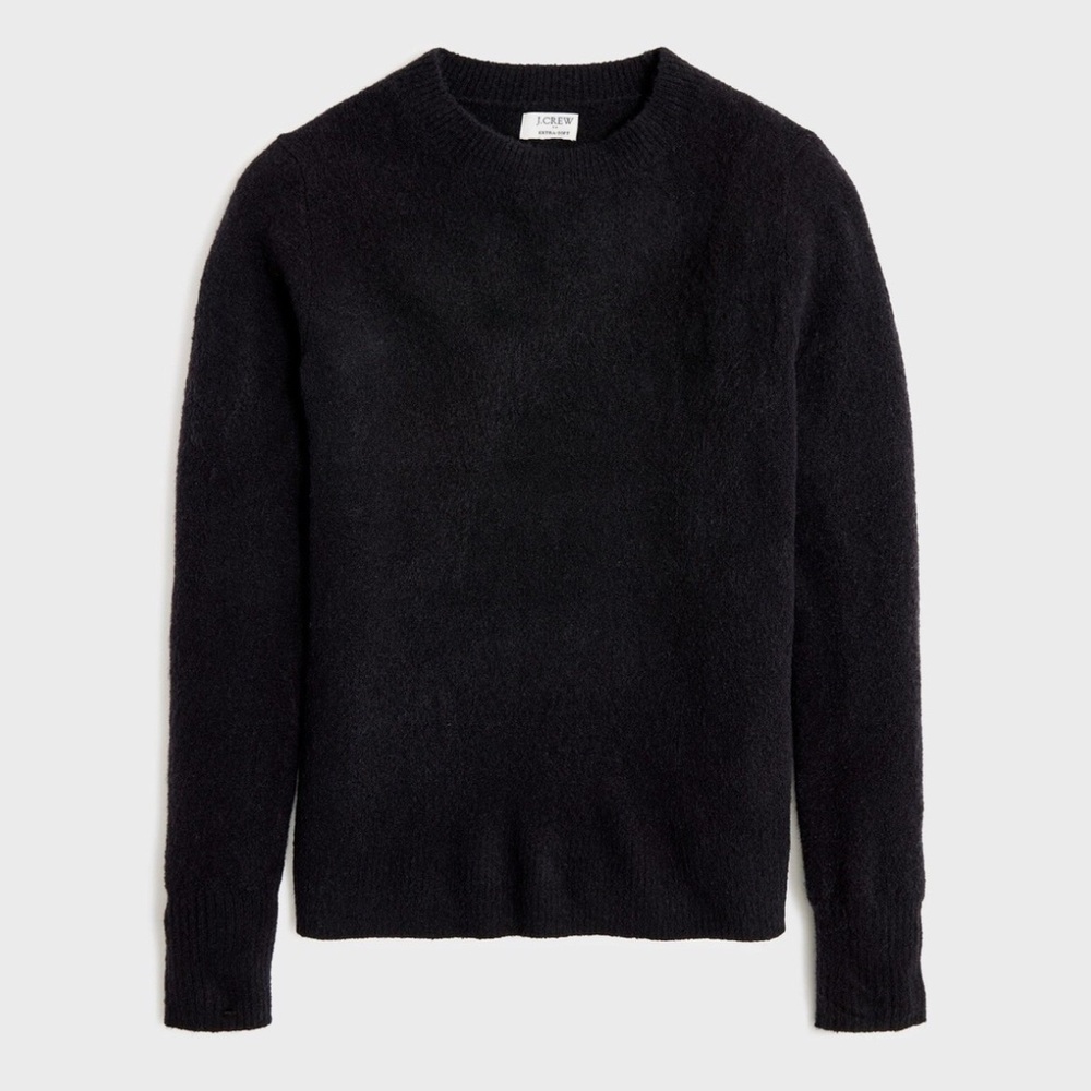 J. Crew Black Crewneck Sweater